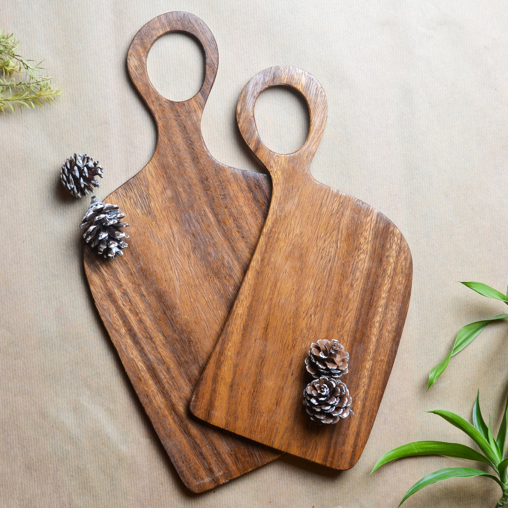 Wooden Cheeseboard Set - Bombay Mercantile