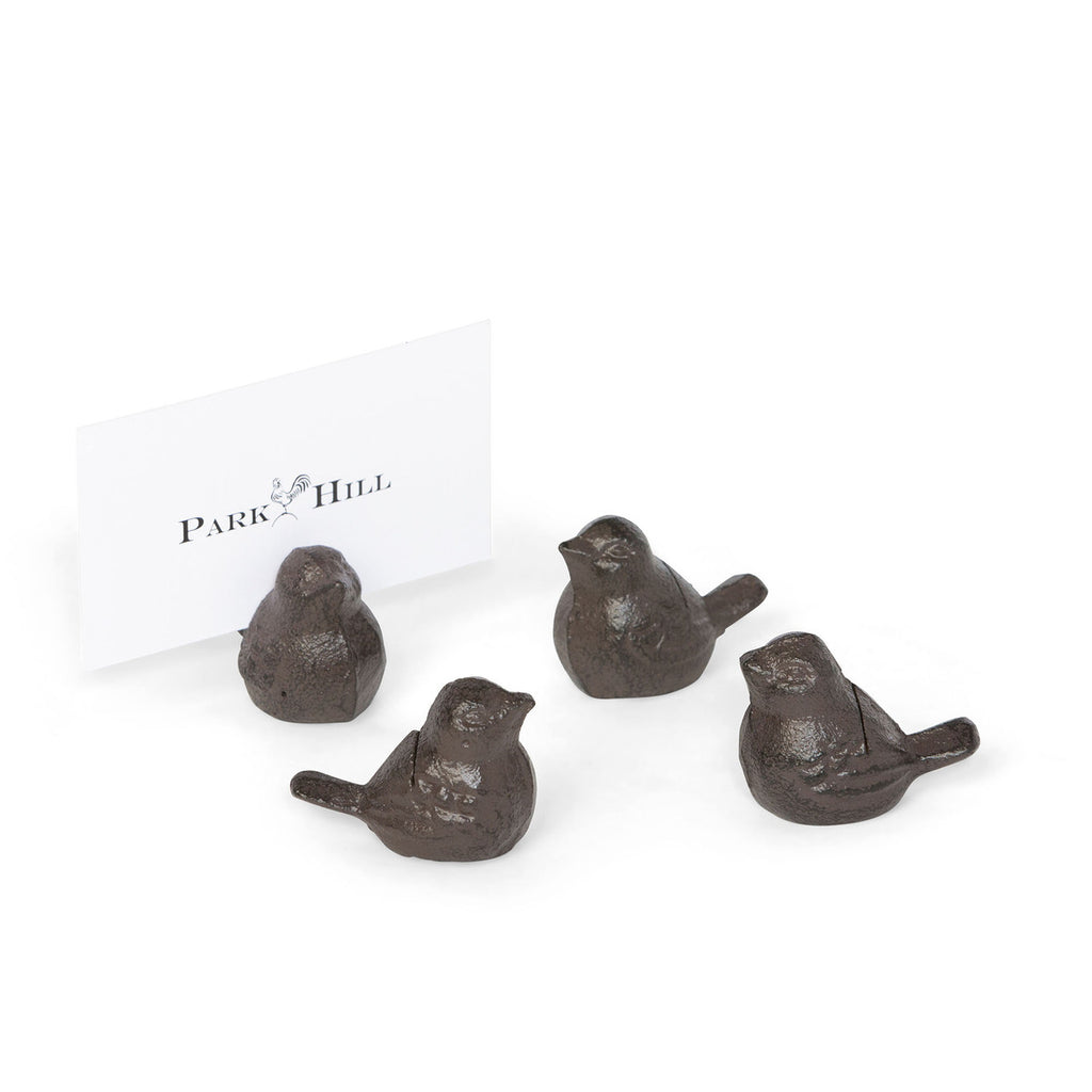 Songbird Place Card Holder, Box of 4 - Bombay Mercantile