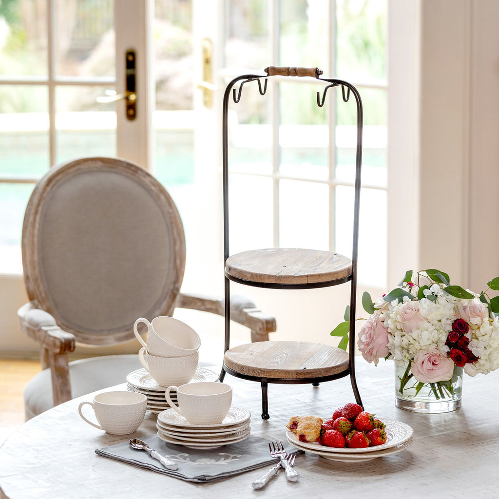 Counter Dish & Cup Display Stand - Bombay Mercantile