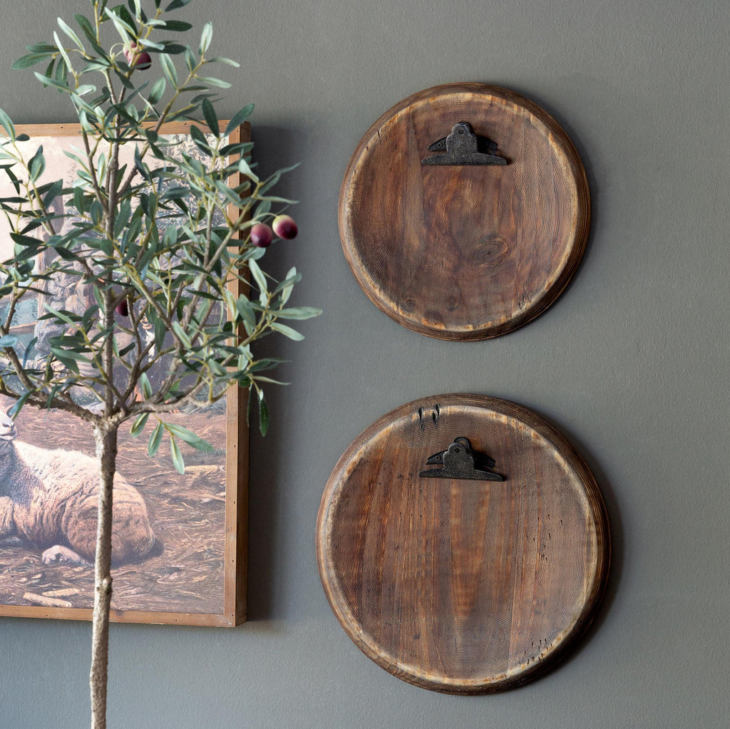 Barrel Top Hanging Photo Holder Large - Bombay Mercantile