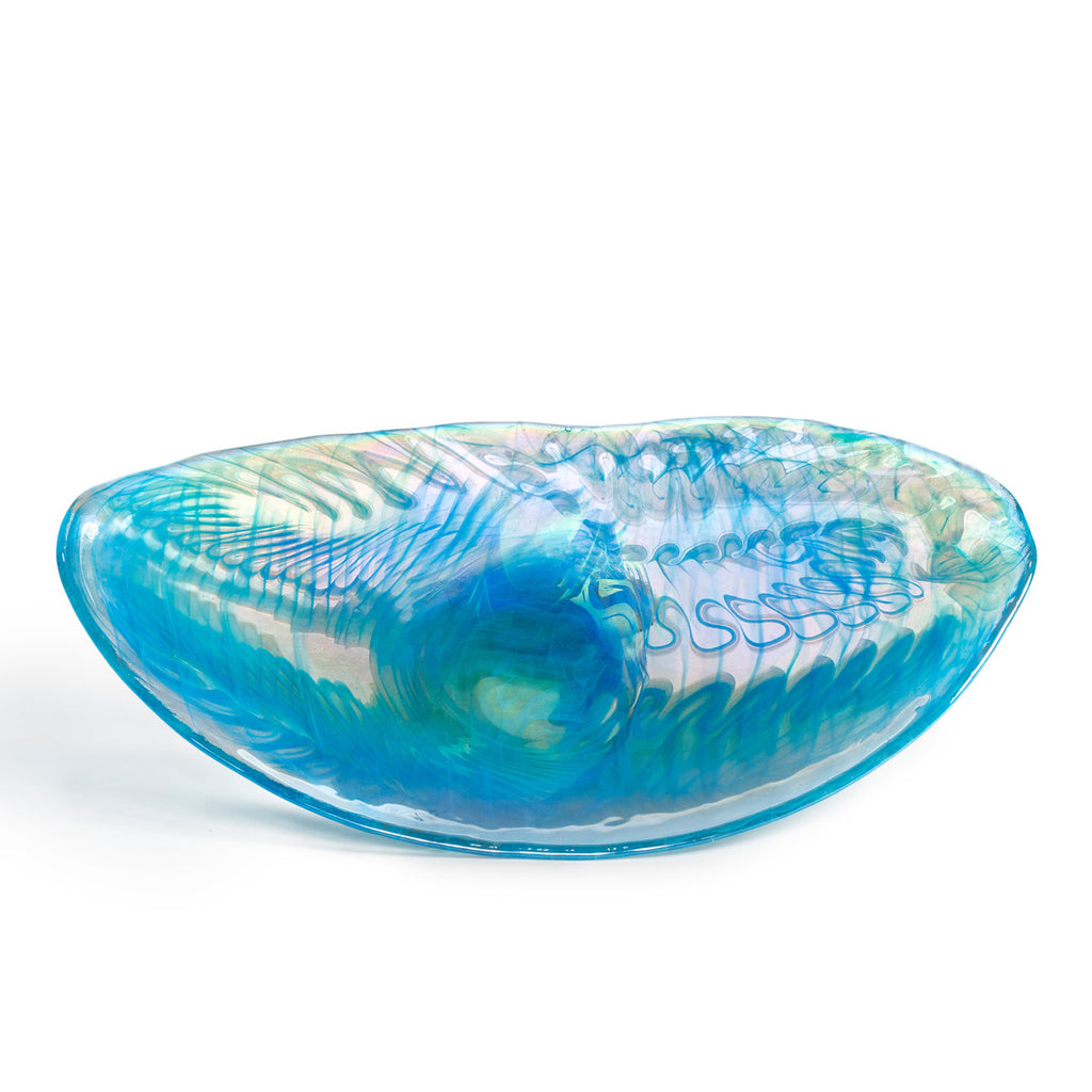 Amalfi Murano Glass Plate - Bombay Mercantile