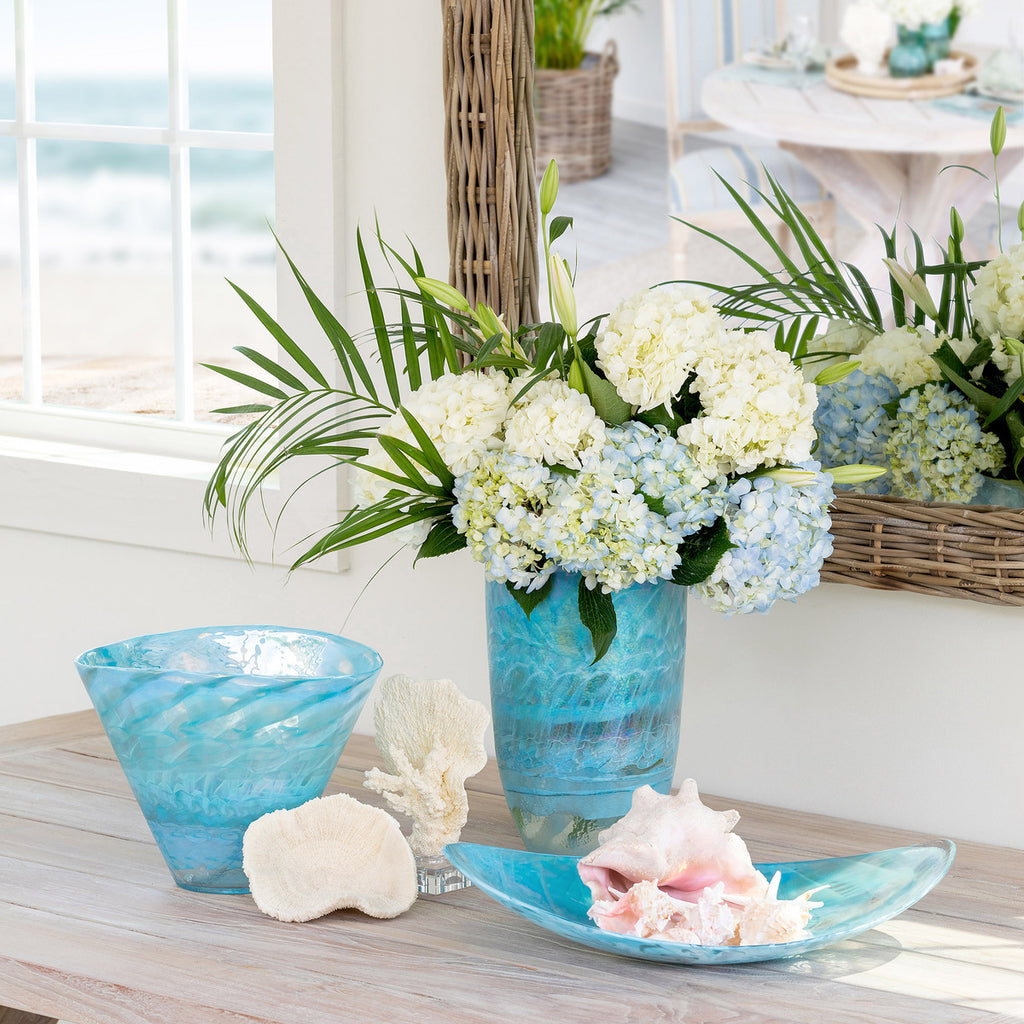 Amalfi Murano Glass Plate - Bombay Mercantile