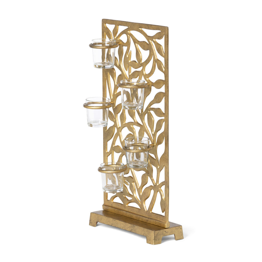 Jasmine Vine Screen Votive Holder - Bombay Mercantile