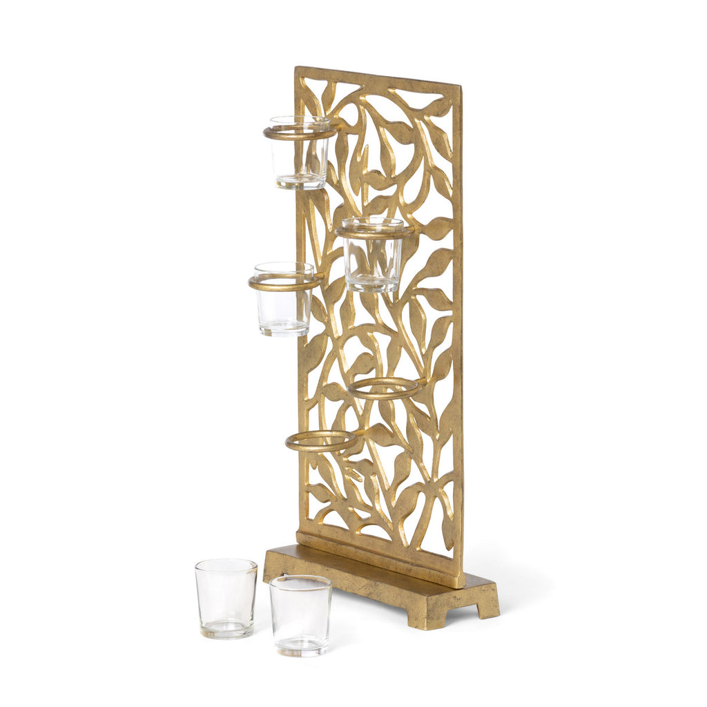 Jasmine Vine Screen Votive Holder - Bombay Mercantile