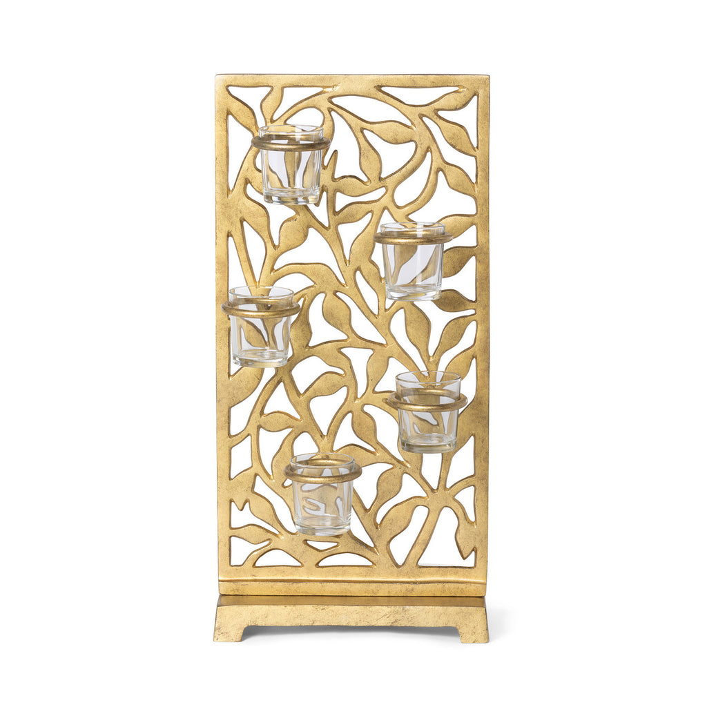Jasmine Vine Screen Votive Holder - Bombay Mercantile