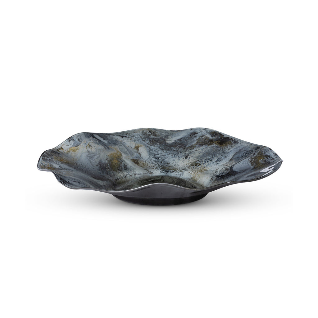 Dakota Artisan Glass Platón, Medium - Bombay Mercantile