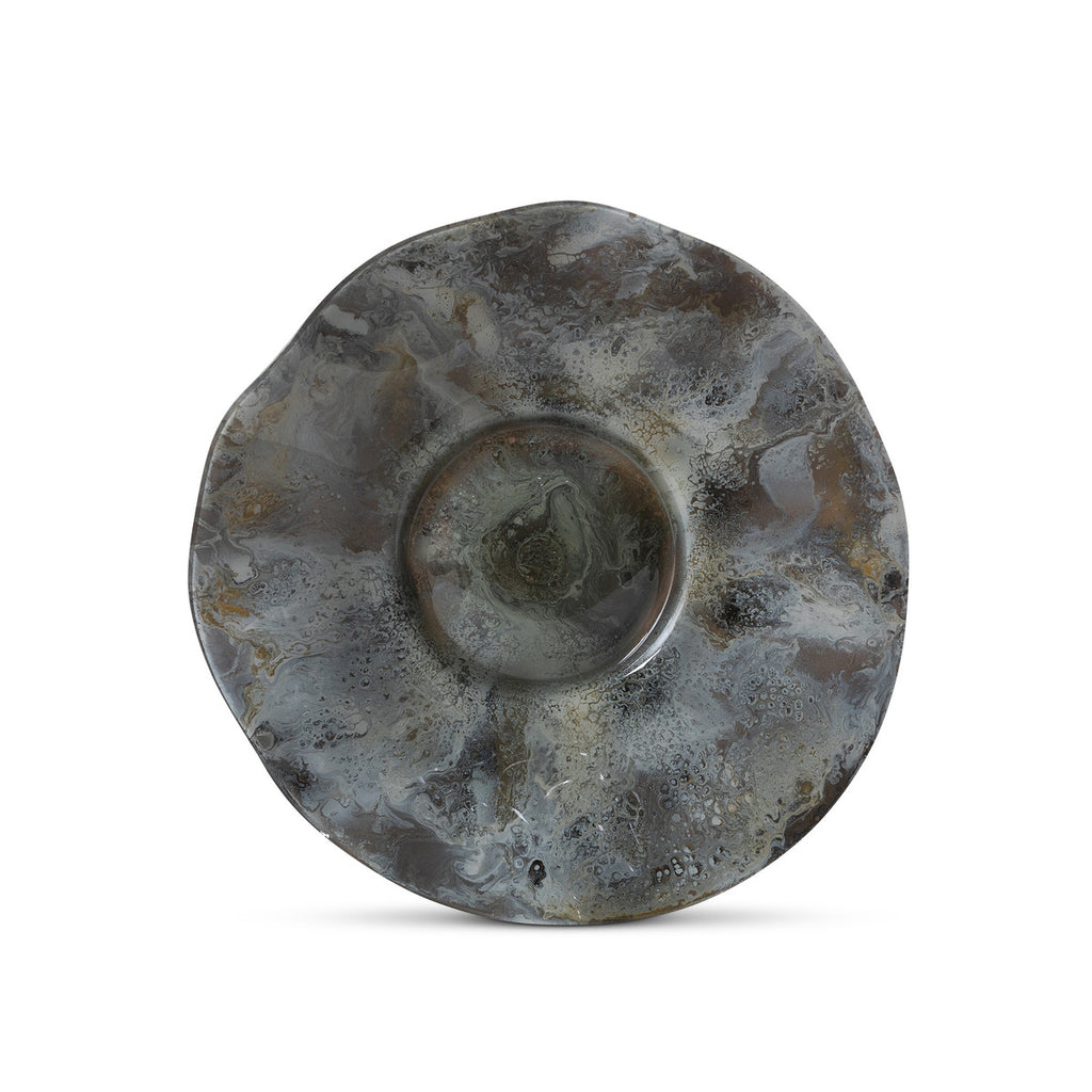 Dakota Artisan Glass Platón, Medium - Bombay Mercantile