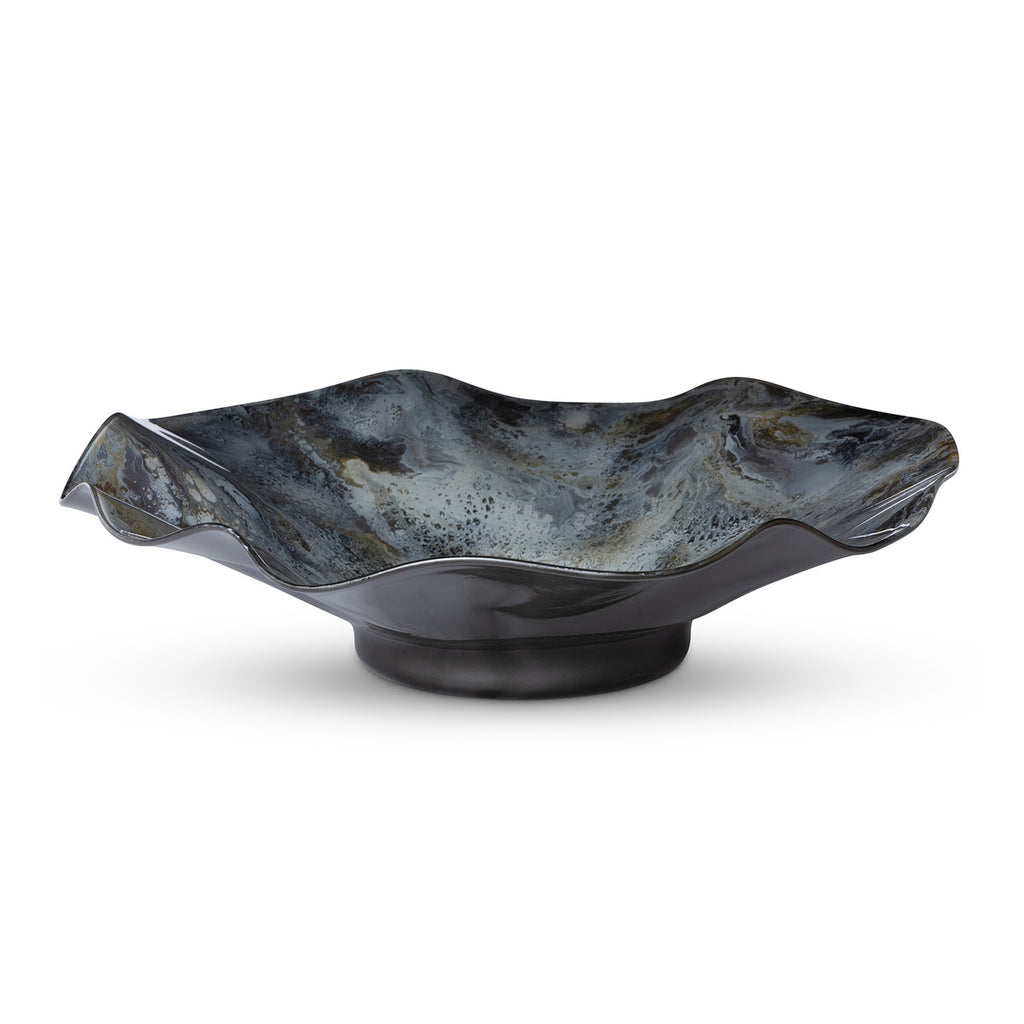 Dakota Artisan Glass Platón, Large - Bombay Mercantile