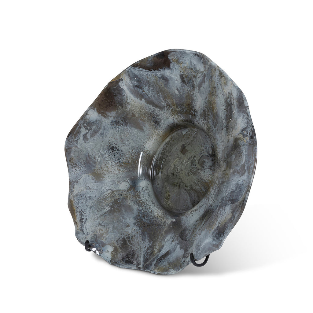 Dakota Artisan Glass Platón, Large - Bombay Mercantile