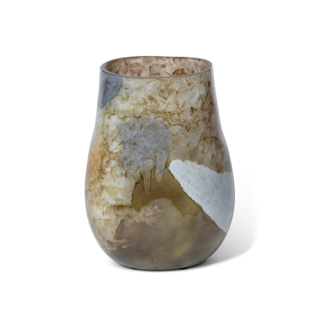 Harpeth Artisan Glass Organic Vase - Bombay Mercantile