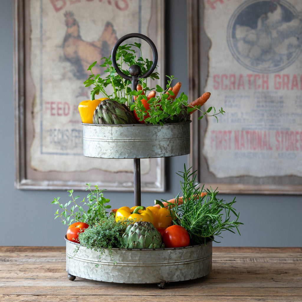 Farmhouse Etagere - Bombay Mercantile