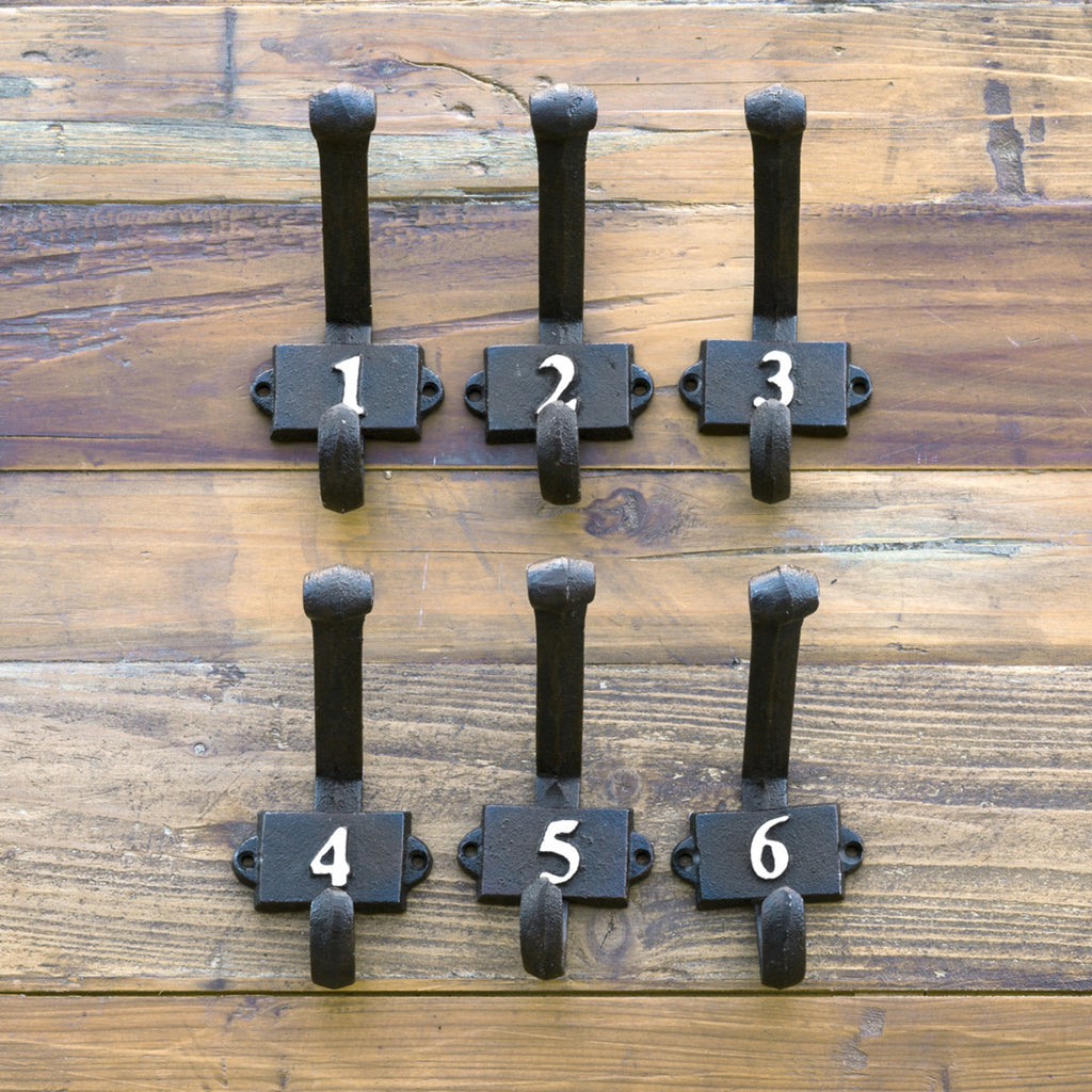 Numerical Hooks 1 - 6 - Bombay Mercantile