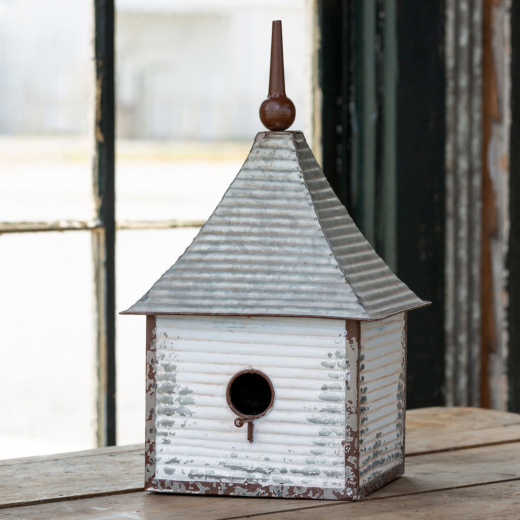 Steeple Top Bird House - Bombay Mercantile