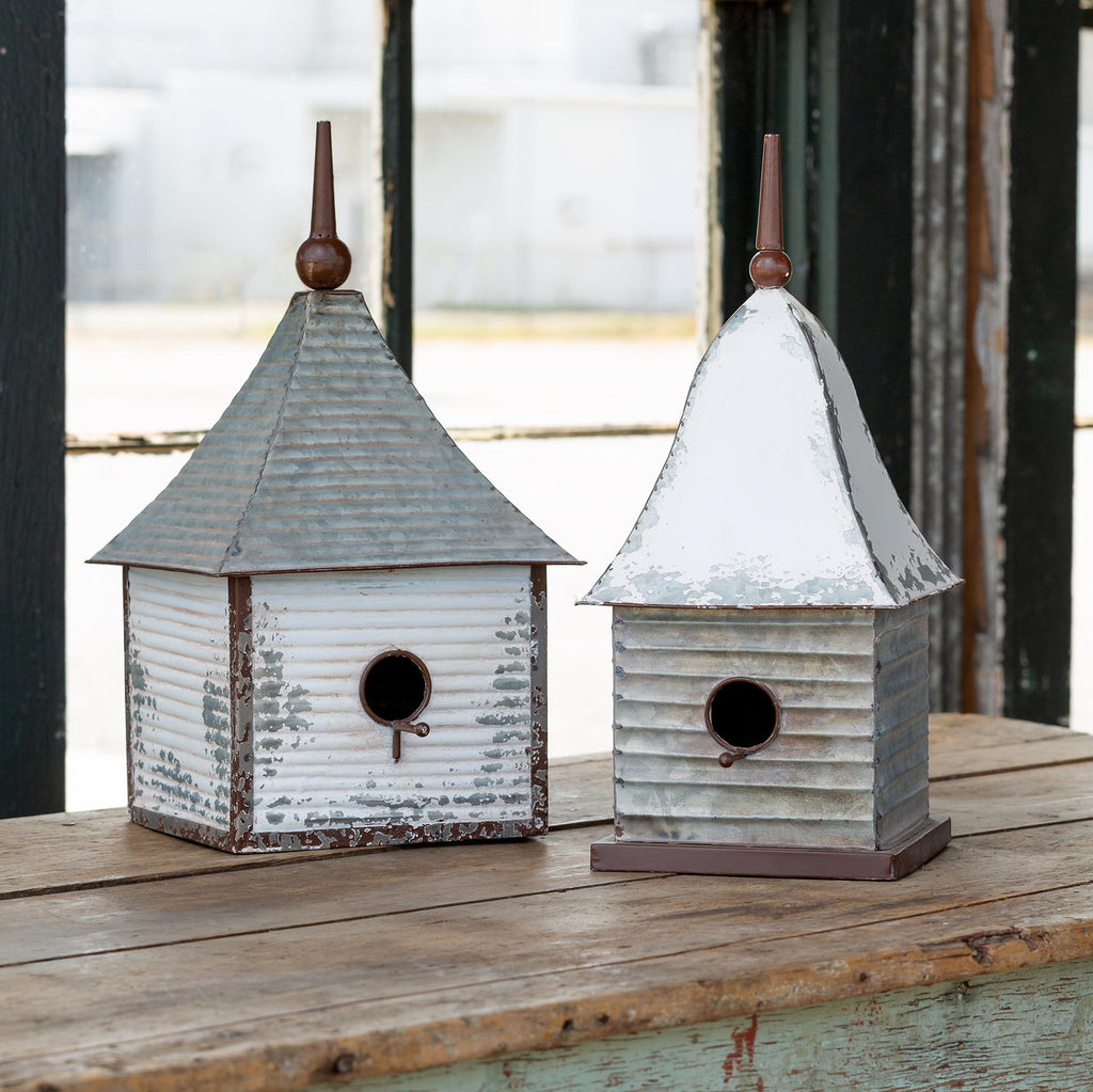 Steeple Top Bird House - Bombay Mercantile