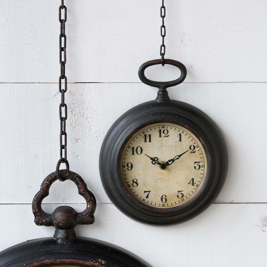 Pocket Watch Wall Clock, Small - The Nifty Decor