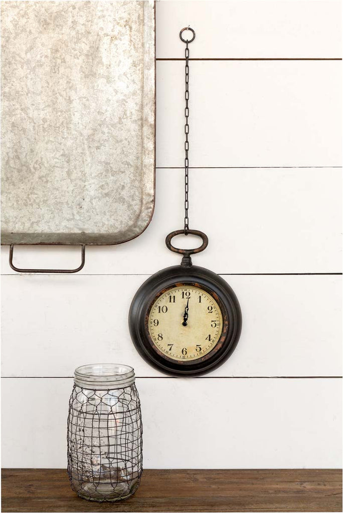 Pocket Watch Wall Clock, Small - The Nifty Decor