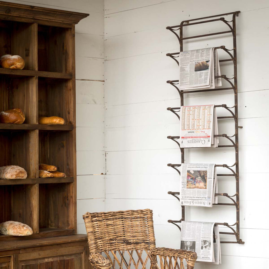 Metal Wall Display Rack - Bombay Mercantile