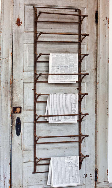 Metal Wall Display Rack - Bombay Mercantile