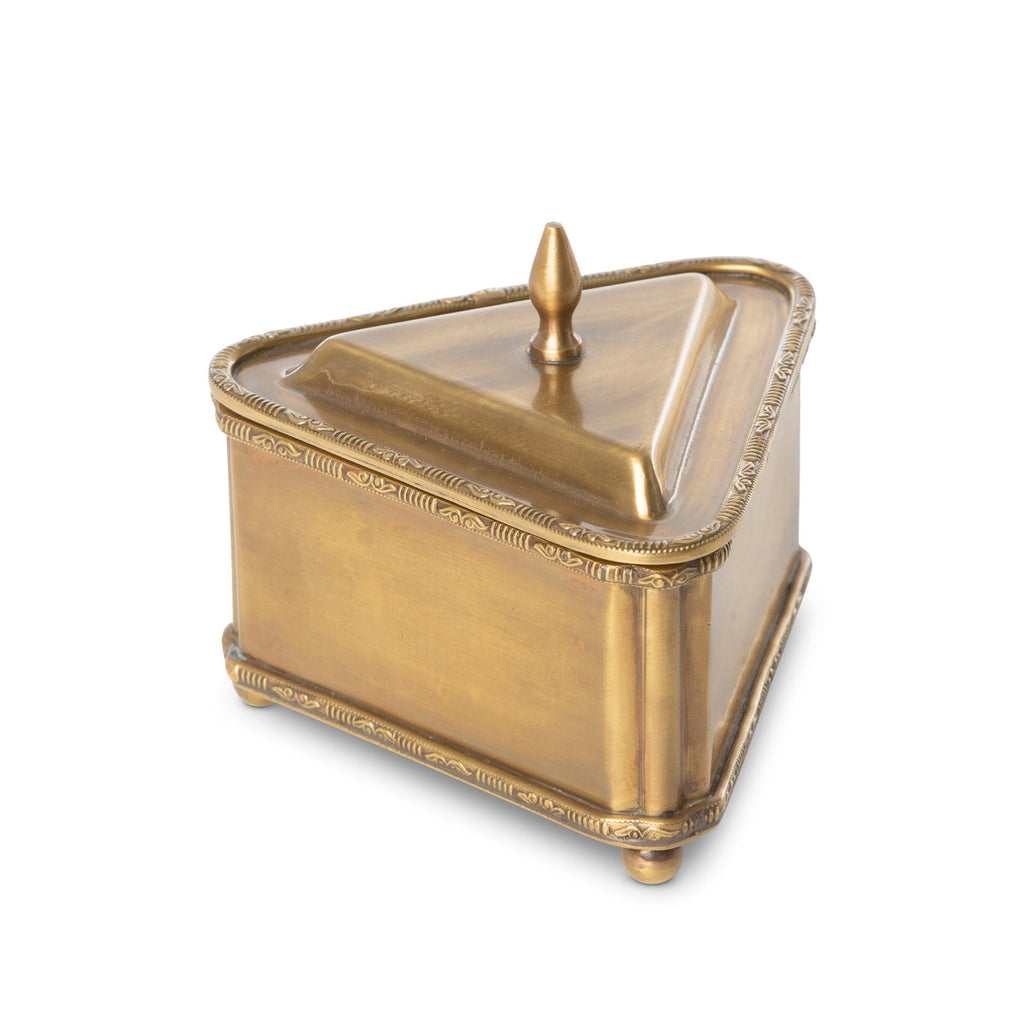 Brass Escritoire Boxes Set of 3 - Bombay Mercantile