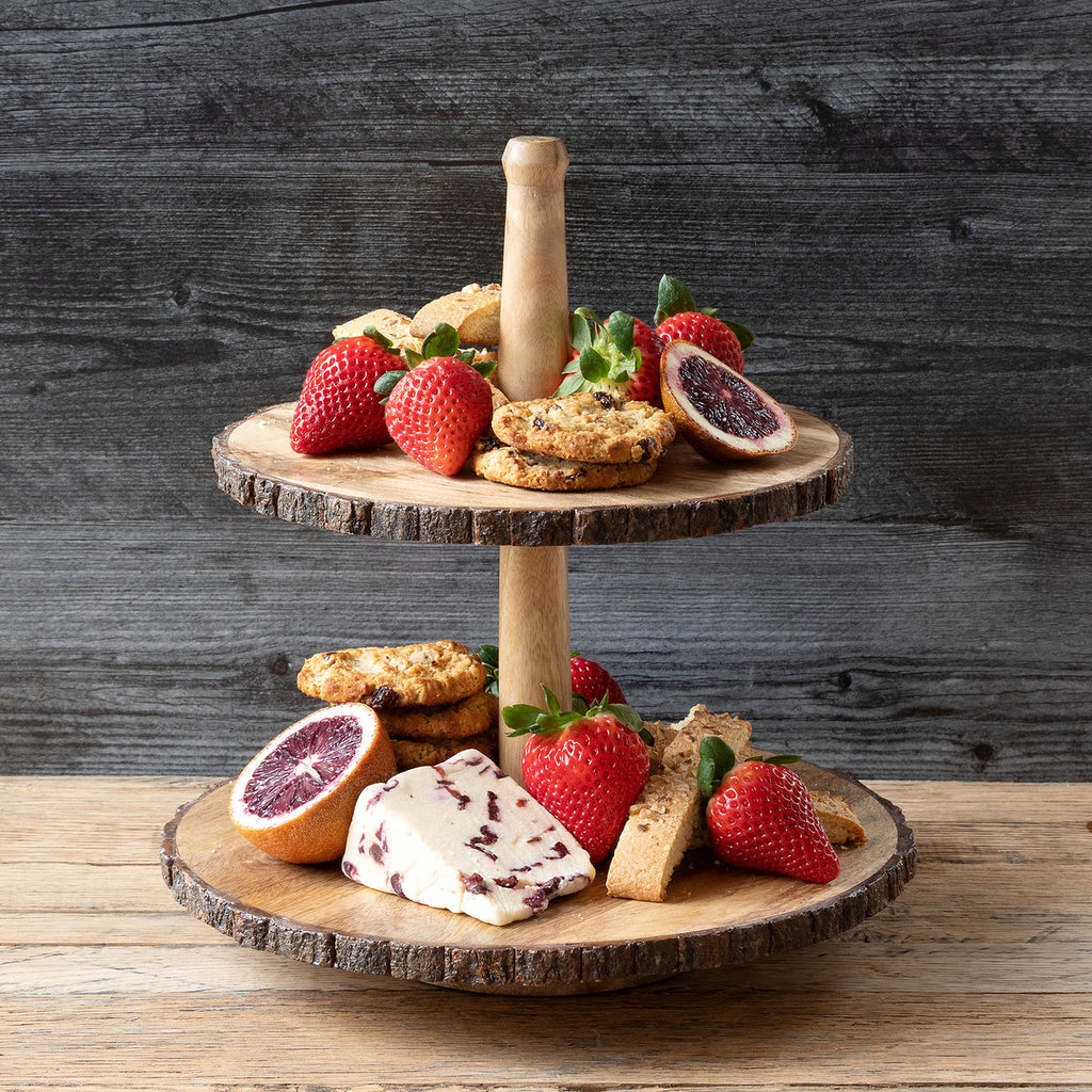 Woodland Tiered Server - Bombay Mercantile
