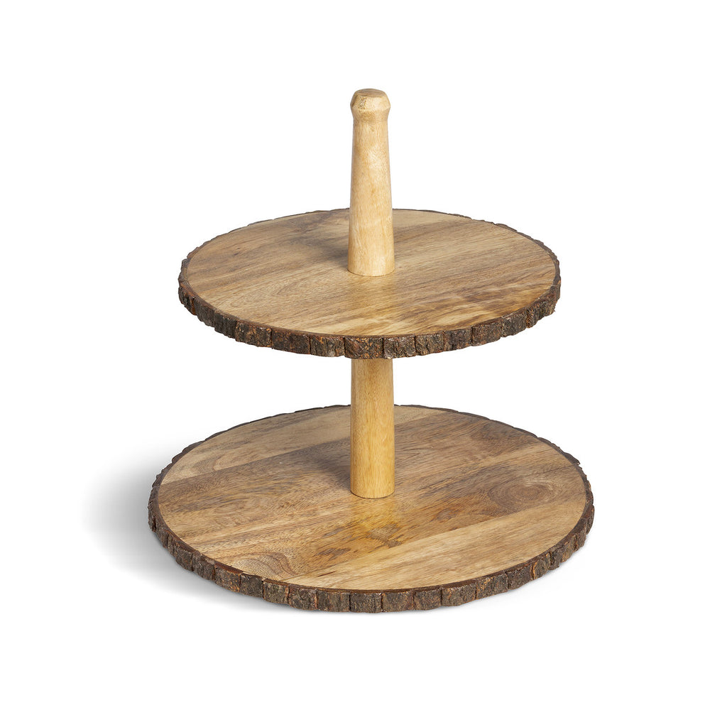 Woodland Tiered Server - Bombay Mercantile