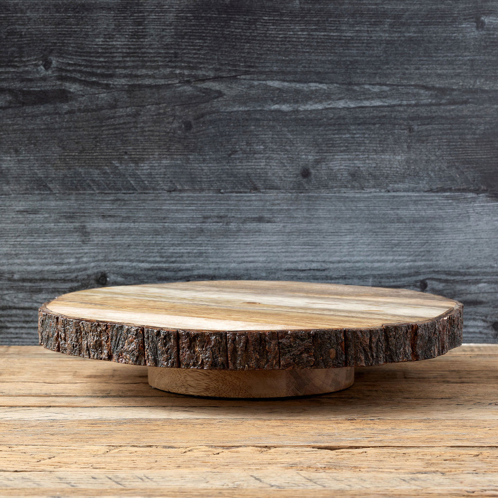 Woodland Lazy Susan Server - Bombay Mercantile