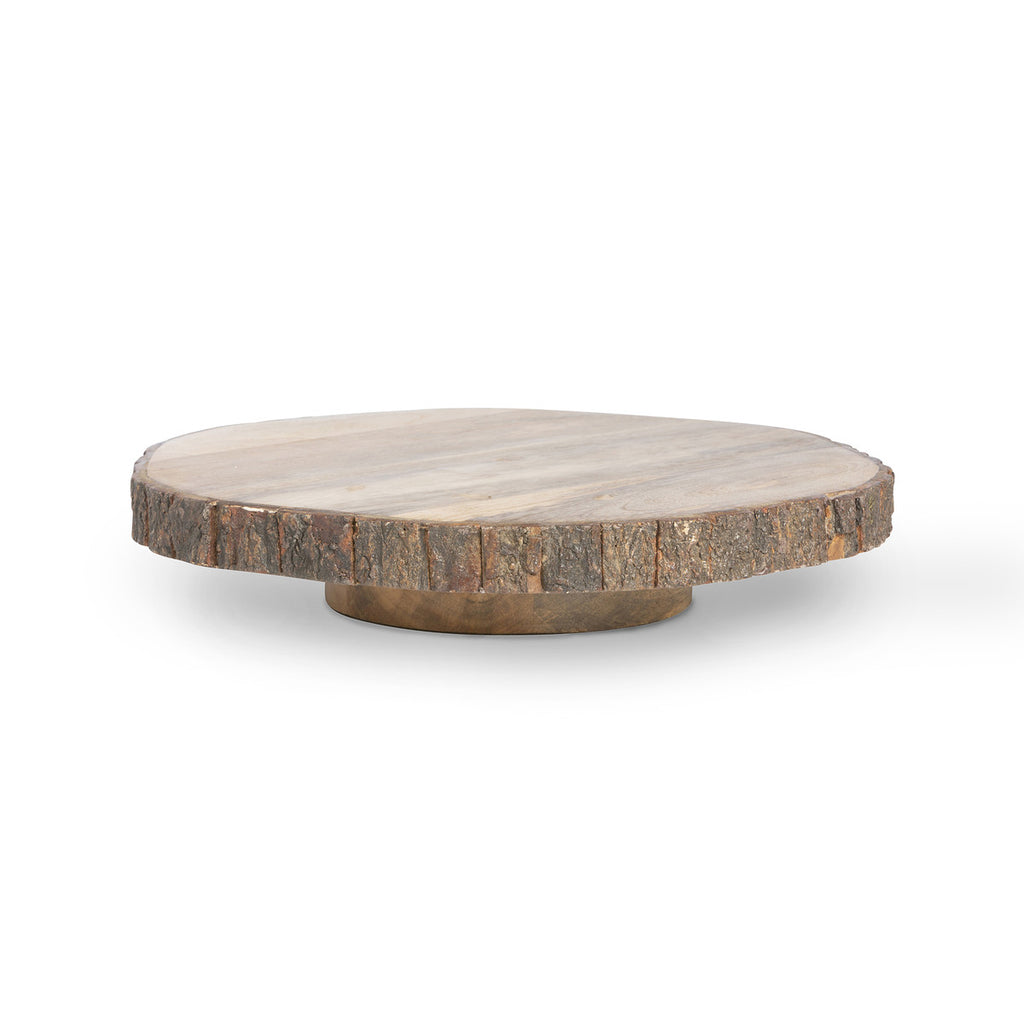 Woodland Lazy Susan Server - Bombay Mercantile