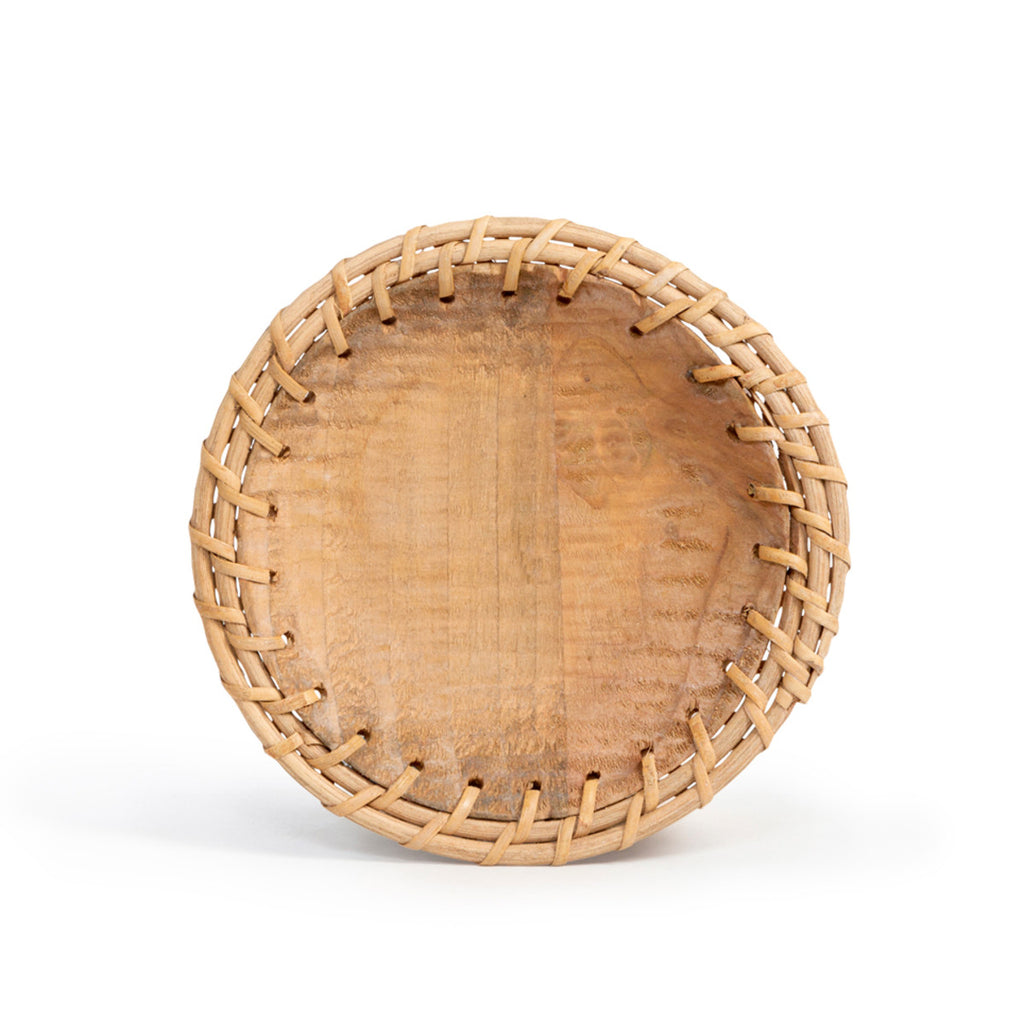 Rattan Lace Edged Charger - Bombay Mercantile