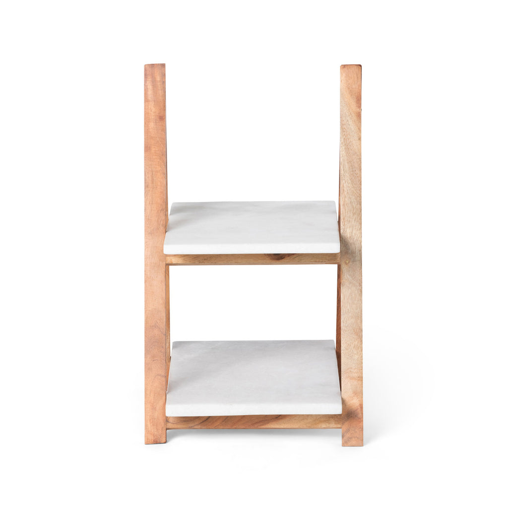 A-Frame Marble Cheese Server - Bombay Mercantile