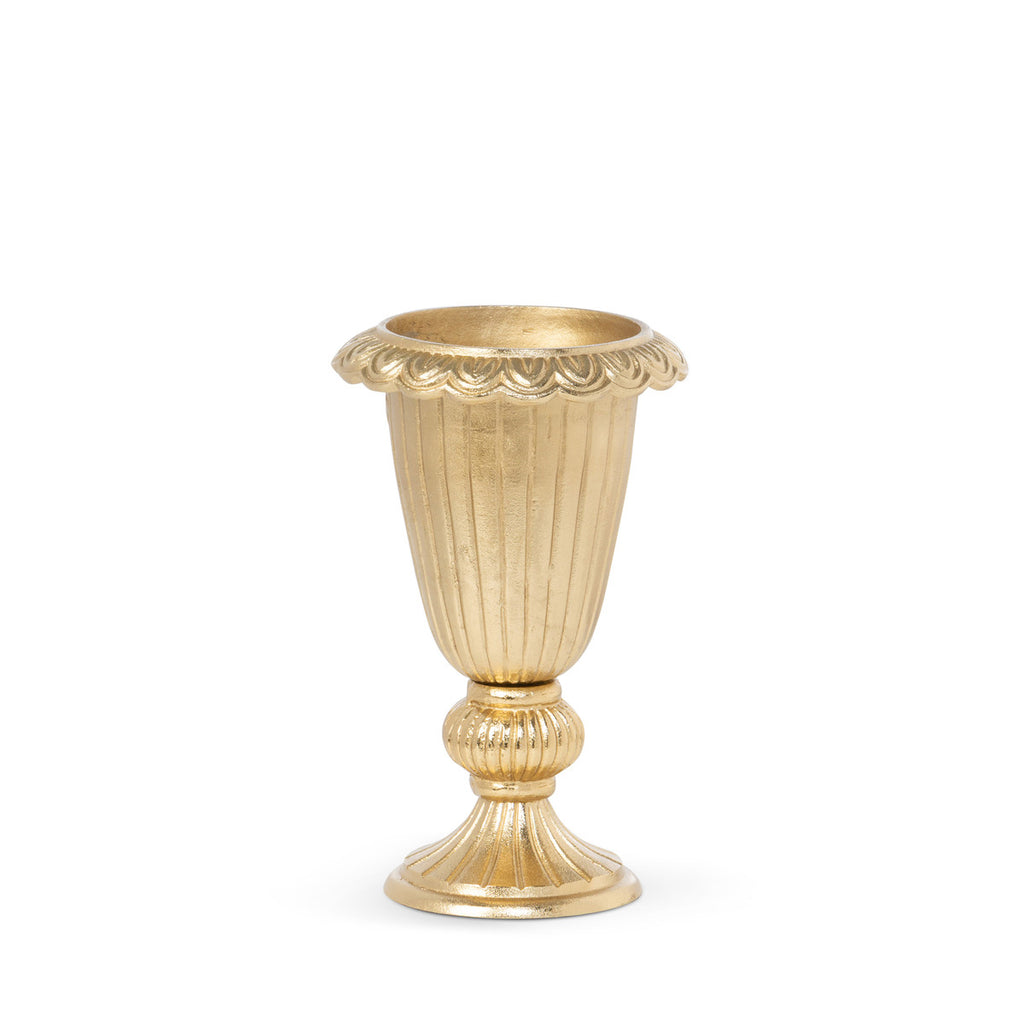 Classic Cast Aluminum Urn - Bombay Mercantile