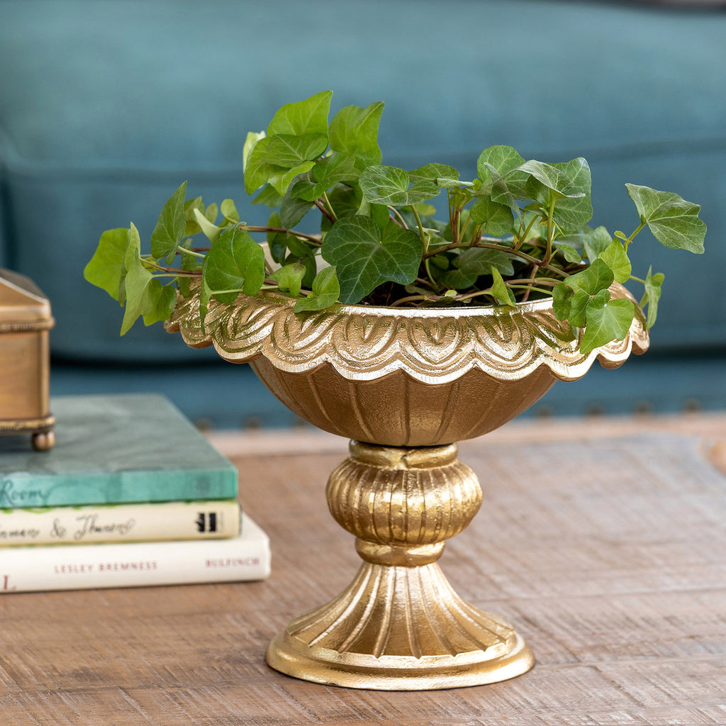 Classic Cast Aluminum Compote - Bombay Mercantile