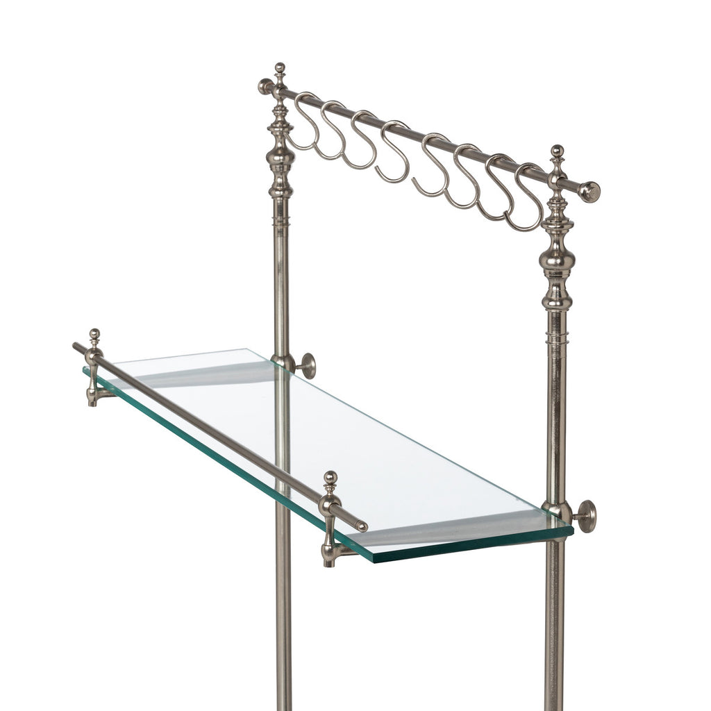 Marble and Iron Bistro Rack - Bombay Mercantile