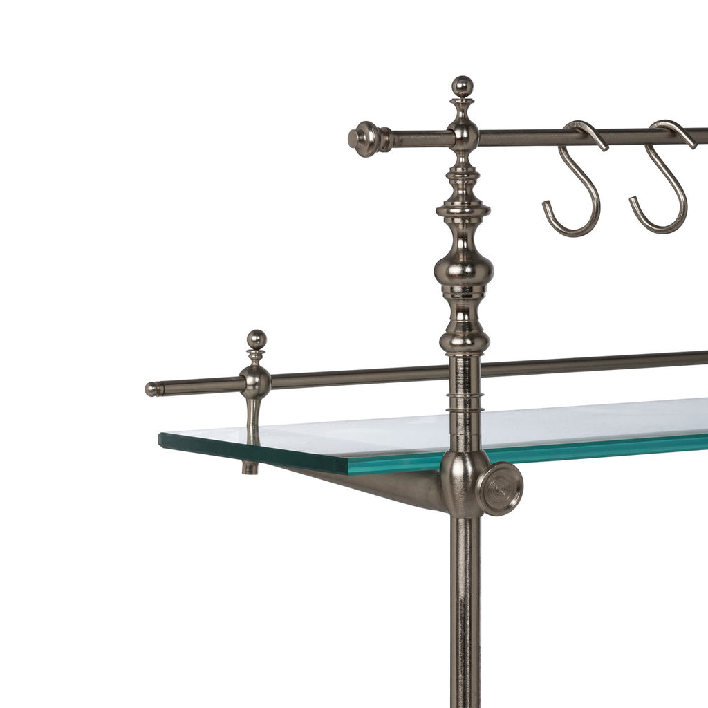 Marble and Iron Bistro Rack - Bombay Mercantile