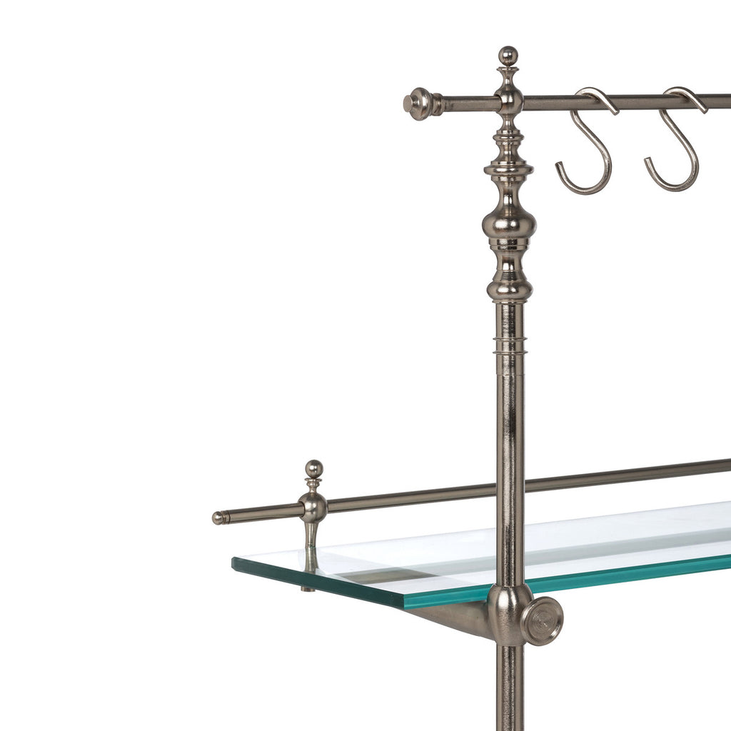 Marble and Iron Bistro Rack - Bombay Mercantile
