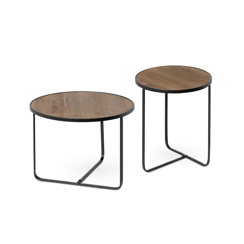 Wood and Iron Buffet Riser - Bombay Mercantile