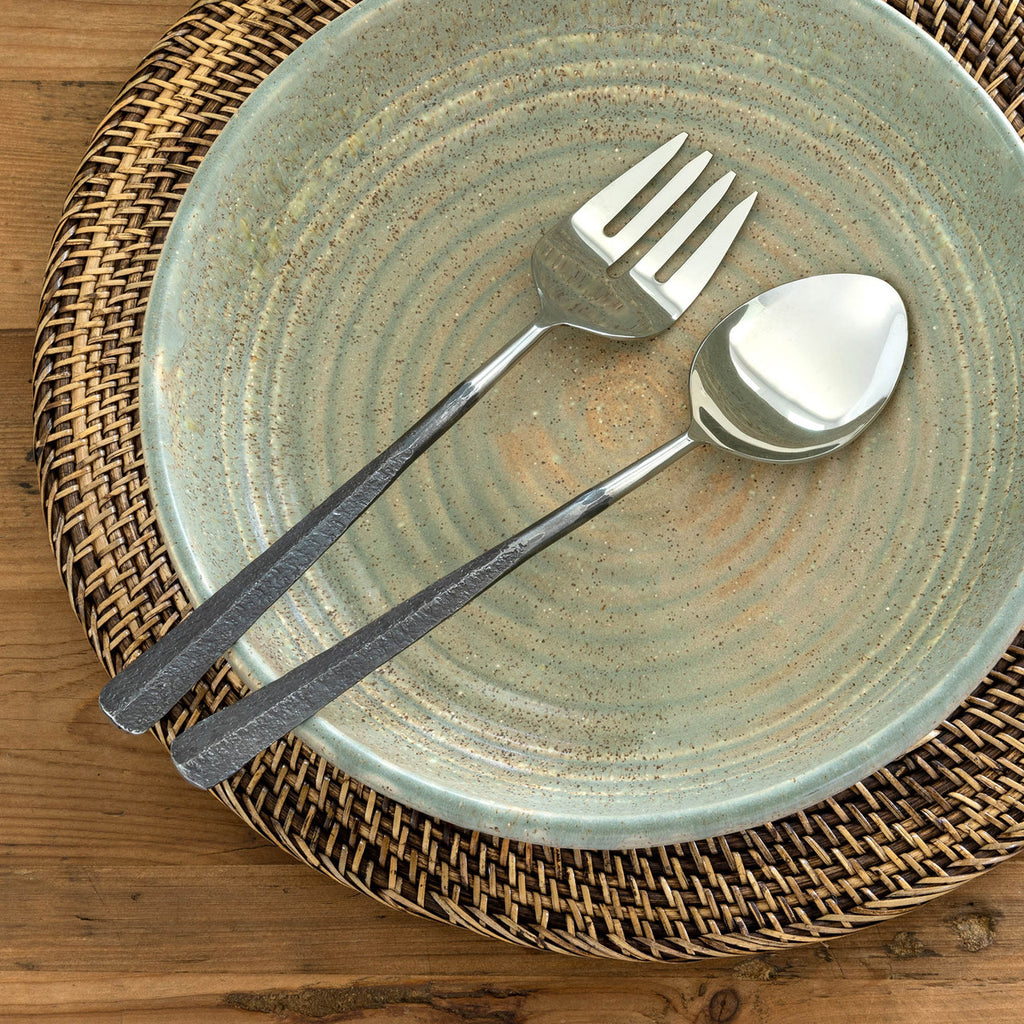 Rustic Salad Server Set - Bombay Mercantile