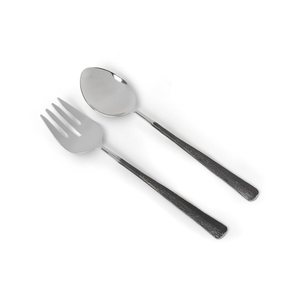Rustic Salad Server Set - Bombay Mercantile