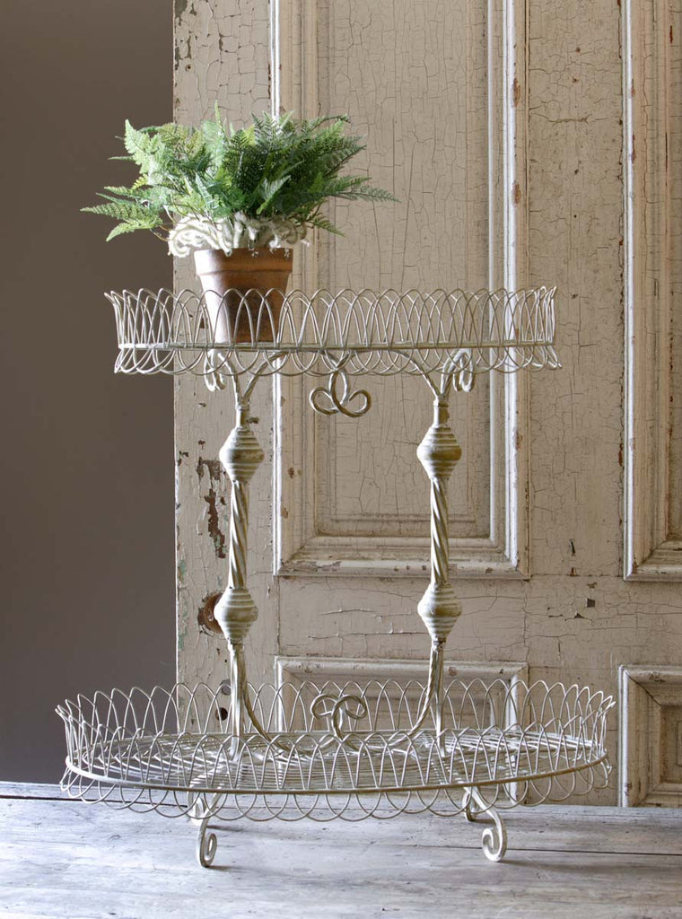 French Wire Stand - Bombay Mercantile