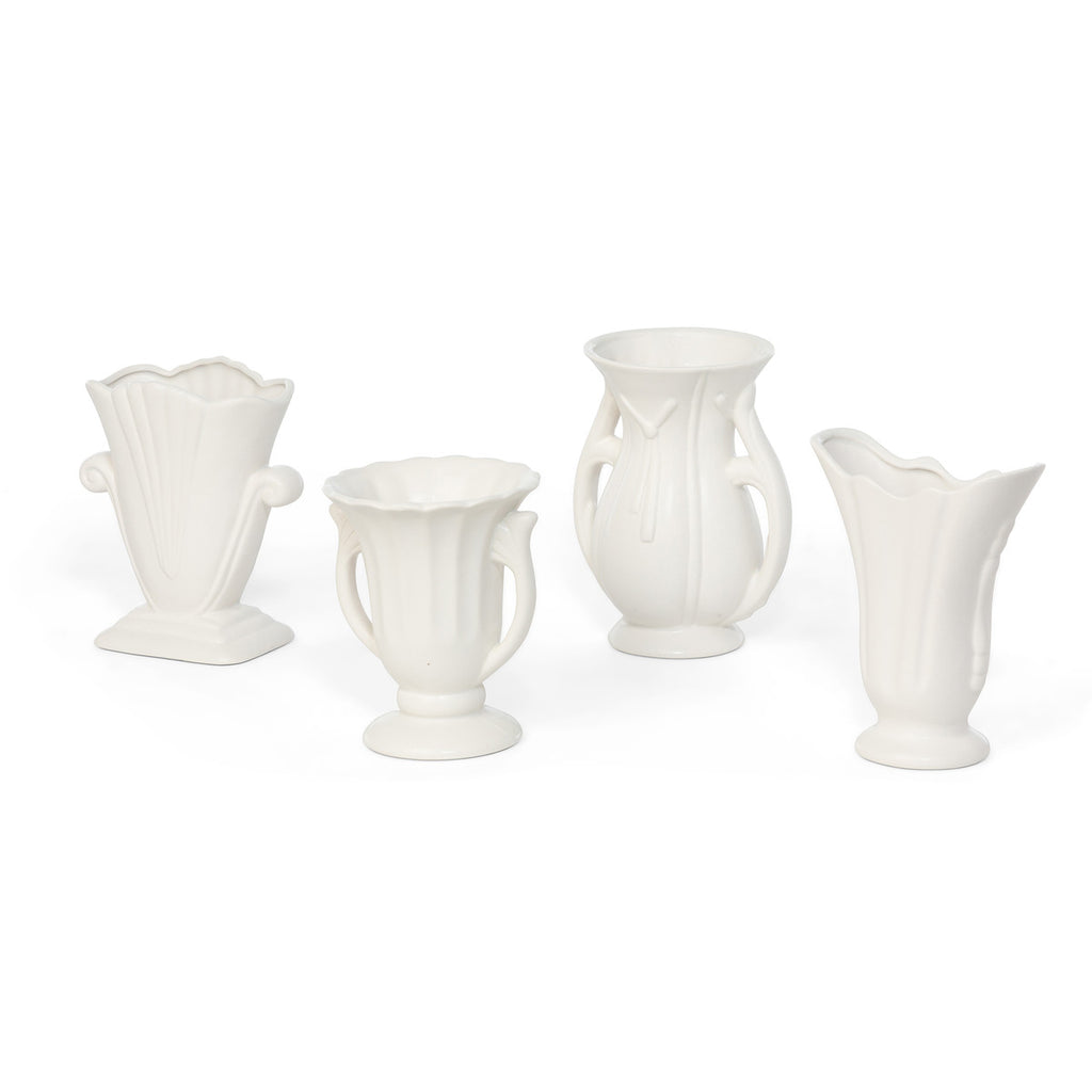 Vintage-Style Flower Vase Collection, Set of 4 - Bombay Mercantile