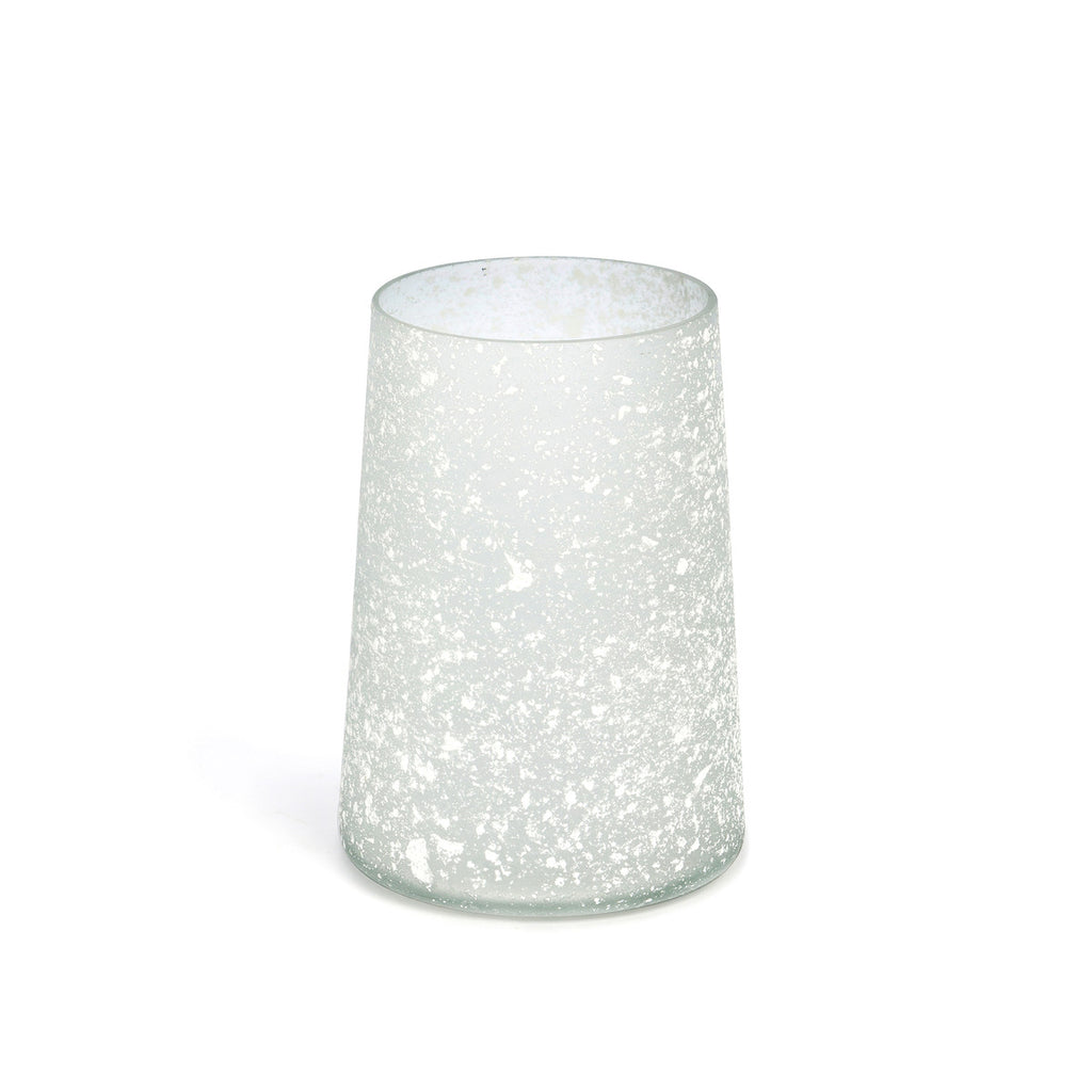 Halcyon Frosted Glass Vase - Bombay Mercantile
