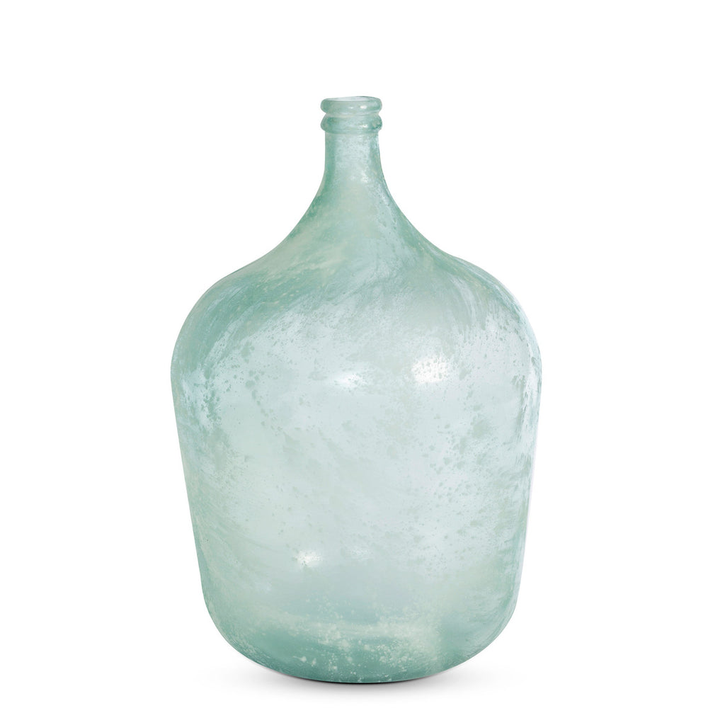 Cellar Bottle Frosted Seafoam Small - Bombay Mercantile