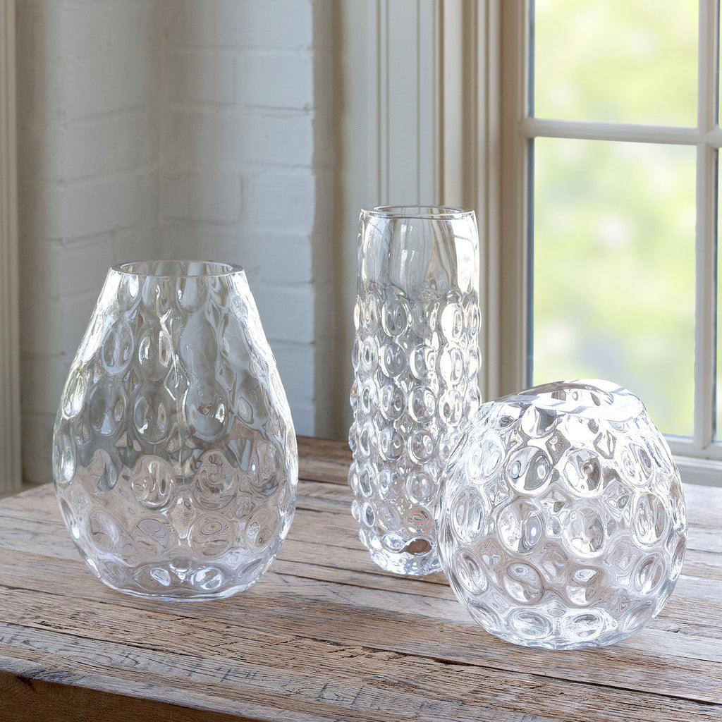 Alouetta Blown Glass Vase - Bombay Mercantile