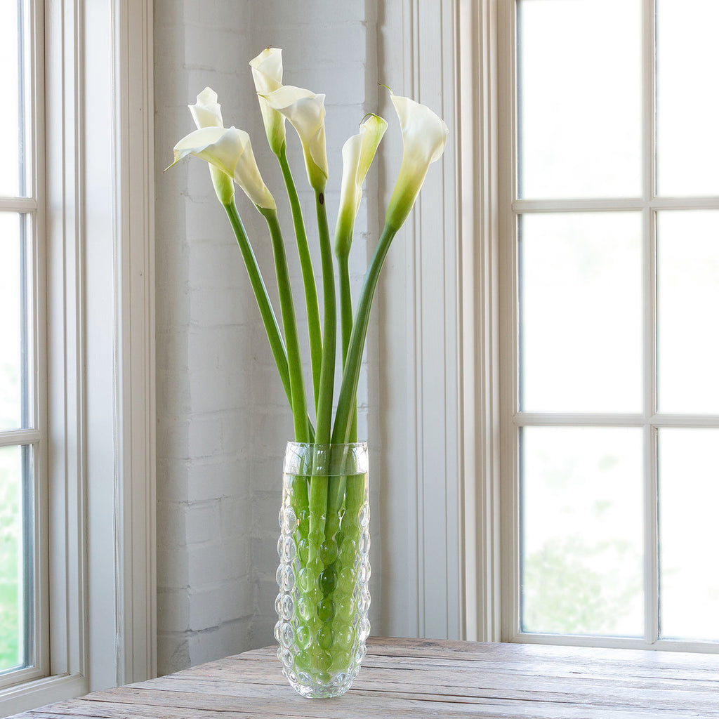 Alouetta Blown Glass Vase - Bombay Mercantile