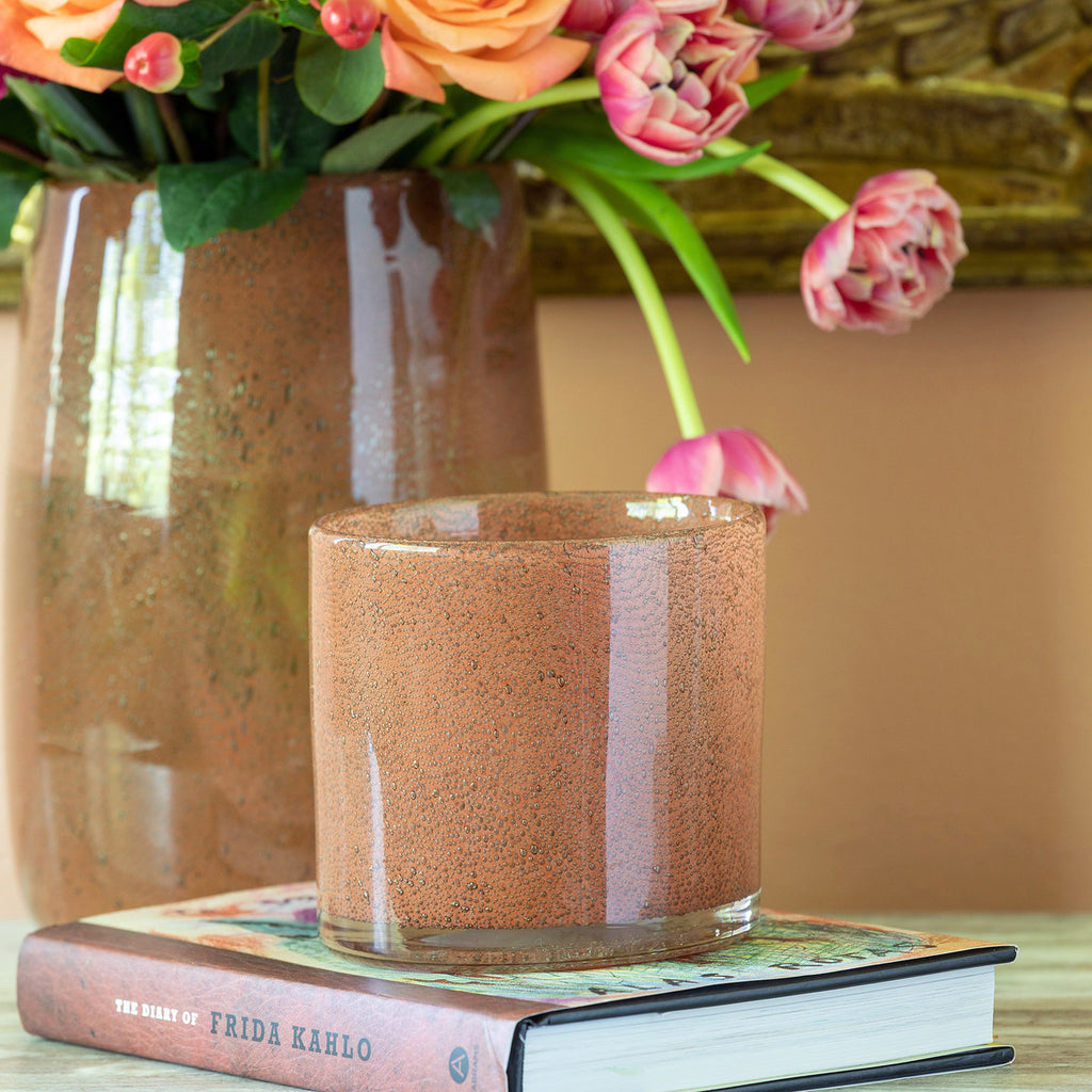 Amaranthine Glass Vases - Bombay Mercantile