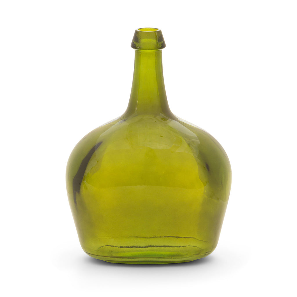 Olive Bottle Vase, Large - The Nifty Decor