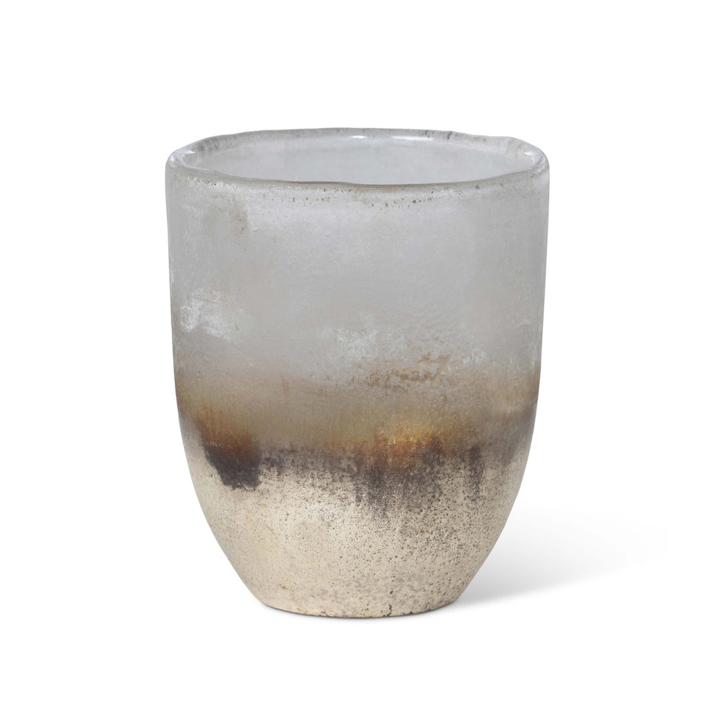 Fairbanks Organic Glass Vase - Bombay Mercantile
