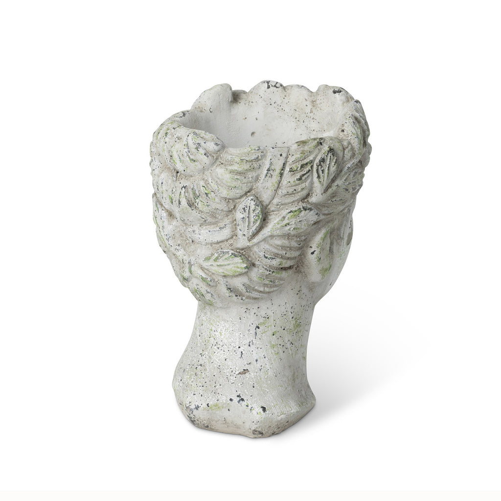 Concrete Bust Planter - Bombay Mercantile