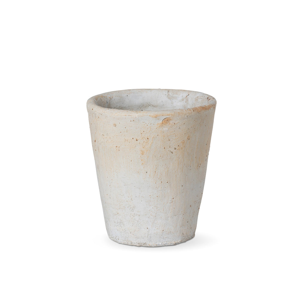 Distressed Concrete Pot - Bombay Mercantile