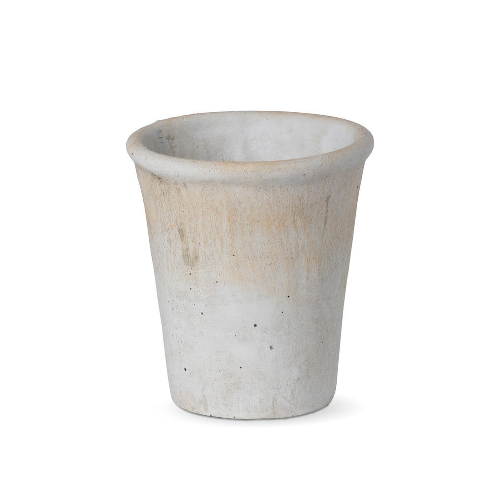 Distressed Concrete Pot - Bombay Mercantile