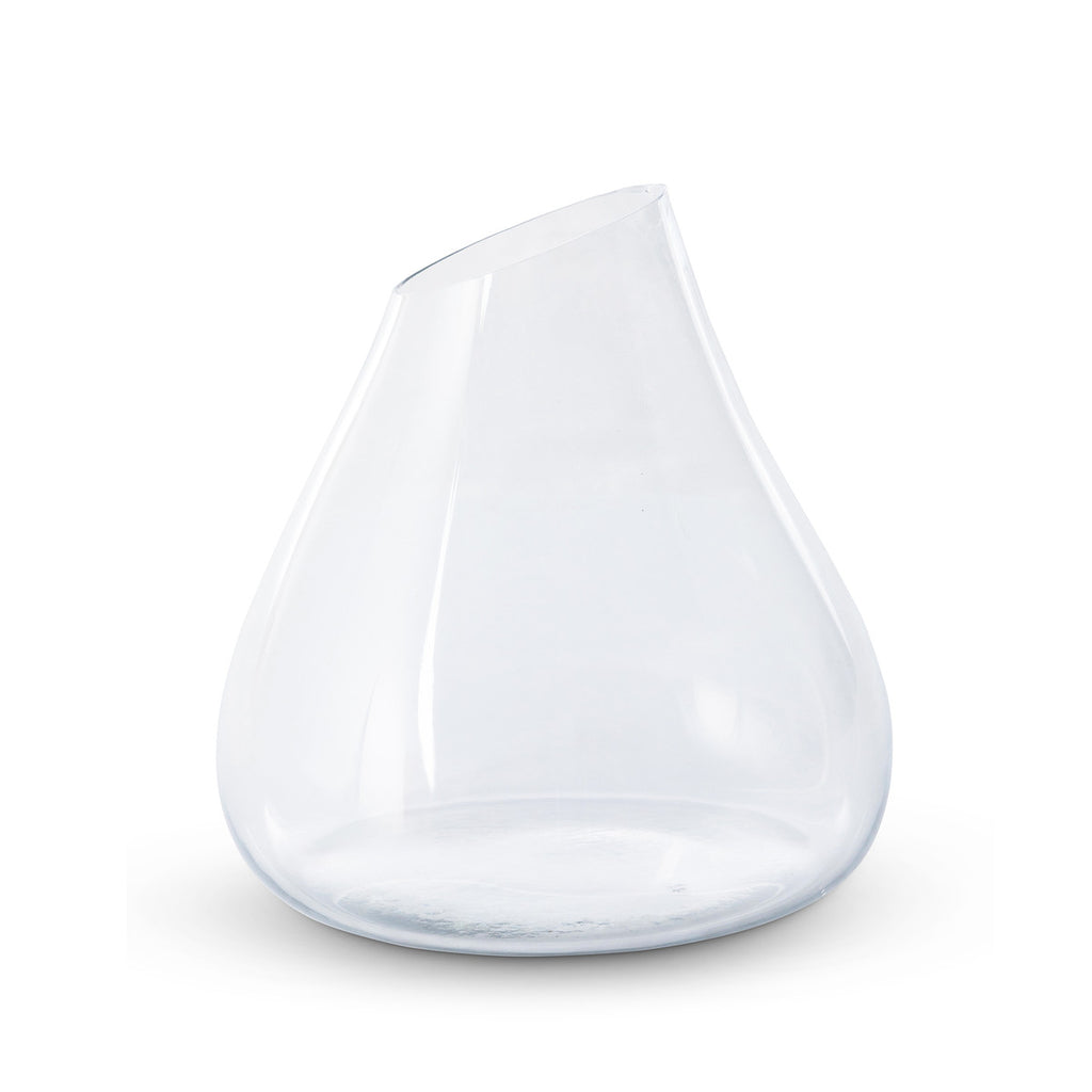 Oversize Teardrop Glass Vase - Bombay Mercantile